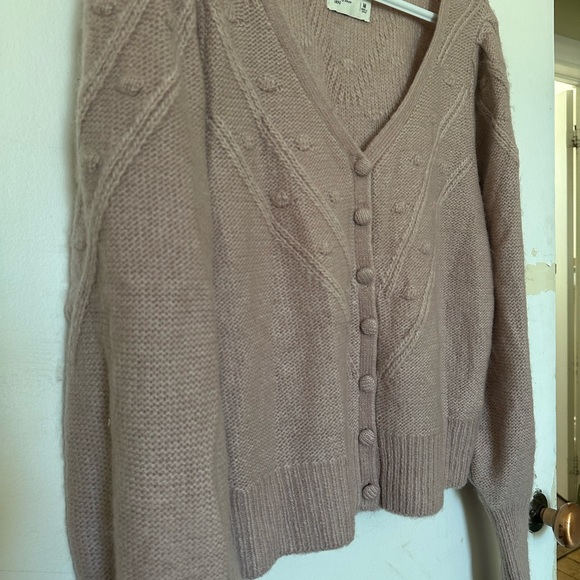 NWOT - Dusty Pink Knit Cardigan - Picture 4 of 4